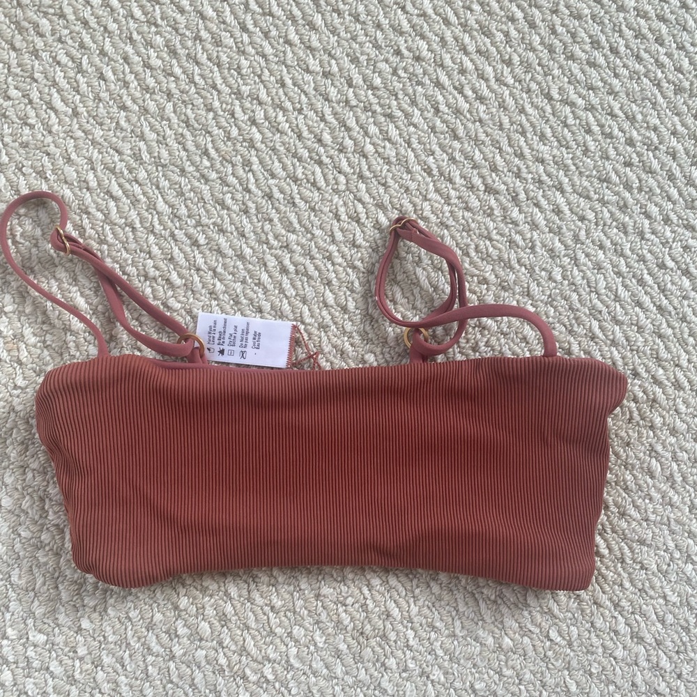 L*space copper bikini top